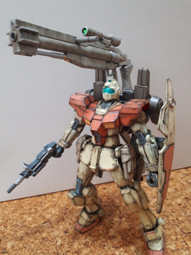 K-9ライフルを持たずとも撃てるように後ろから回してこれるように。照準にはHアイズ入れました。