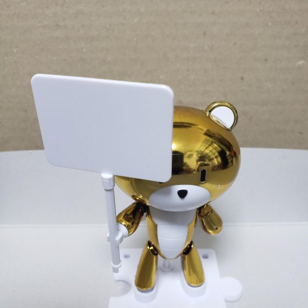 プチッガイ ゴールドトップ&プラカードガンダムベース限定｜カラ