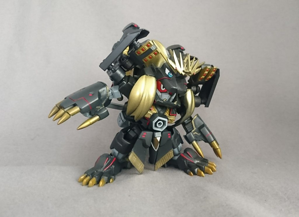 干渉が凄いのであまり可動はしないんですけどこの状態が一番気に入ってます