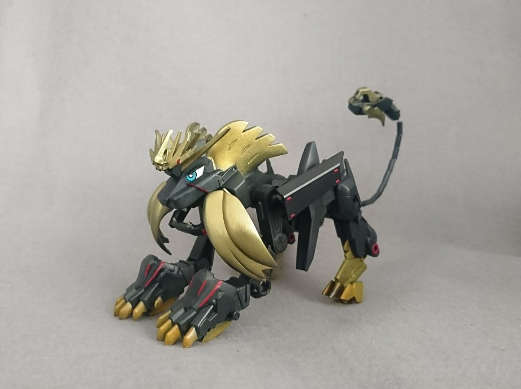 相棒の黒獅(くろしし)