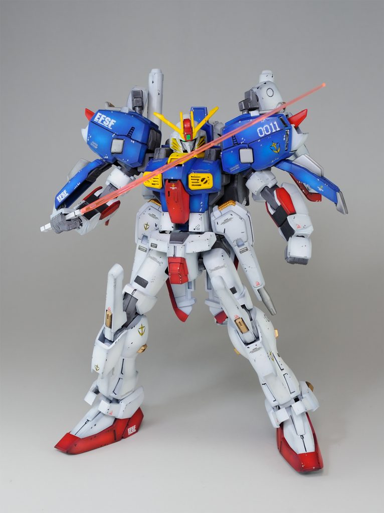 HGUC初期ナンバーの本キット。挫折された方も多いのでは…。