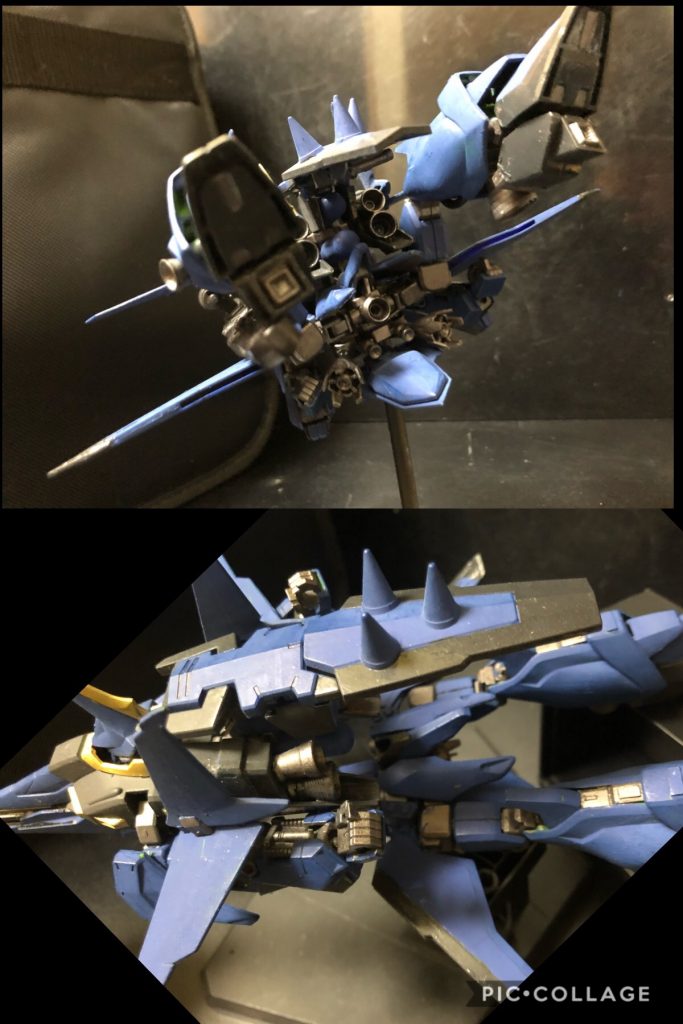 ハマーン様「ほう、Sガンダムの技術の転用とは。貴殿は以前はAEに居たのか。様々な技術をネオ・ジオンに持ち込んだようだな。改めて歓迎するぞ。」
oyz「ありがとうございます!今回のバウとSガンダムは似ている部分があったので、技術の転用が容易に出来ました。もちろんジオンのサイコミュ技術も取り入れて、戦略性の幅も拡げられるMSになったと思います。」
ハマーン様「これからも我がネオ・ジオンの為、尽くしてくれよ。」
oyz「ハッ!ハマーン様!」