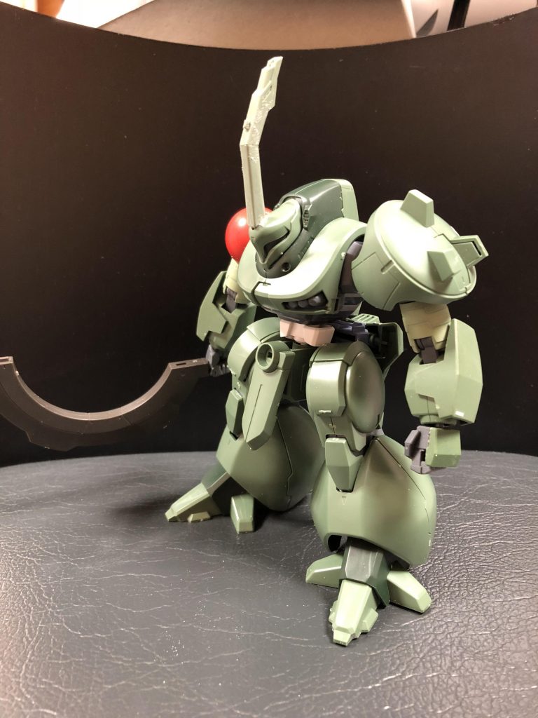 ここからは完成に至る道のりを。
模索第1段階。 中々の強者感