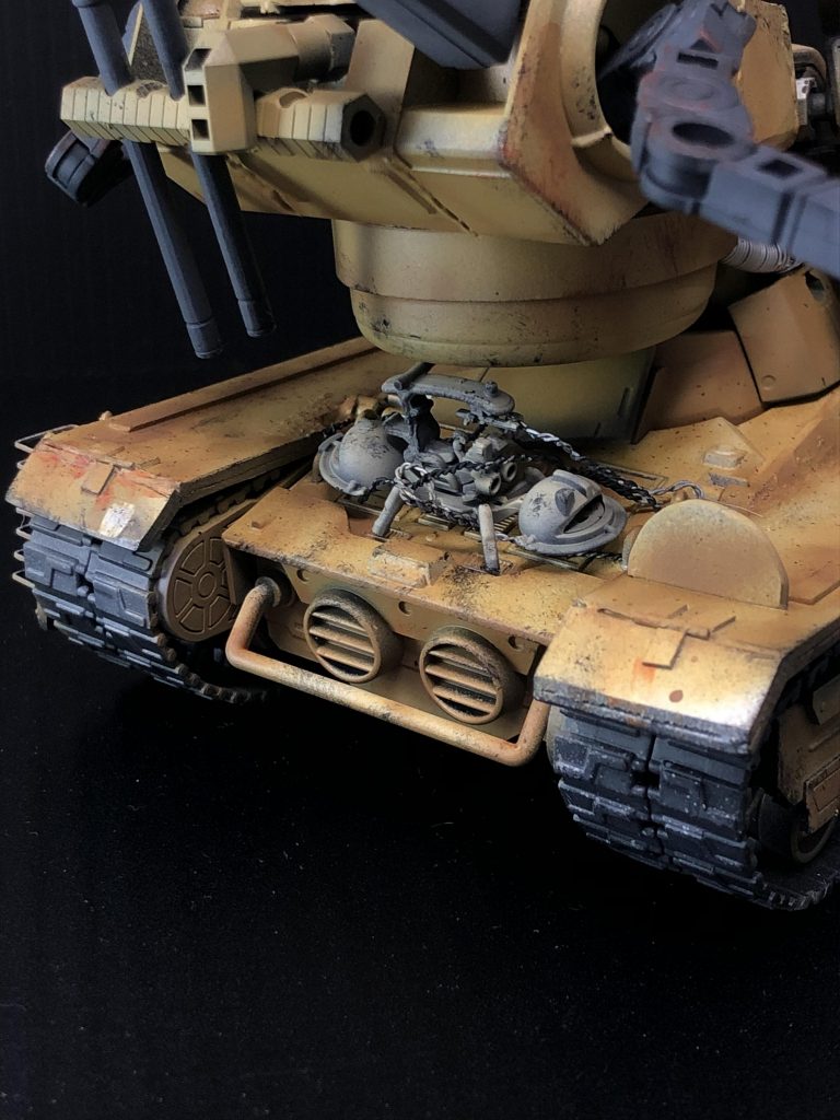 たぶん偵察のときとか乗ってるんでしょうね。
オシャレポイントです。