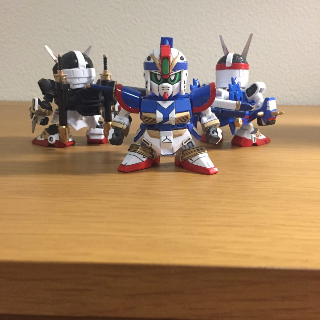 飾るのも軽装状態で飾ります。