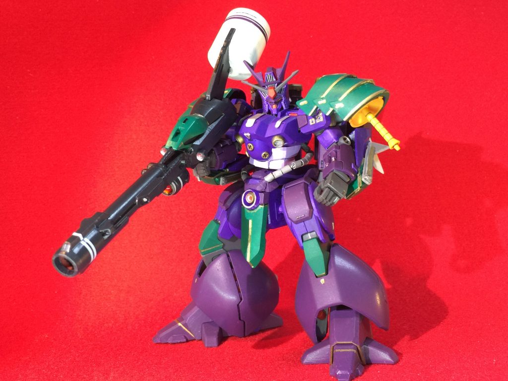 全身
手持ち武器を最後に追加しました。
カザDをまとめたナックルバスターカノン。