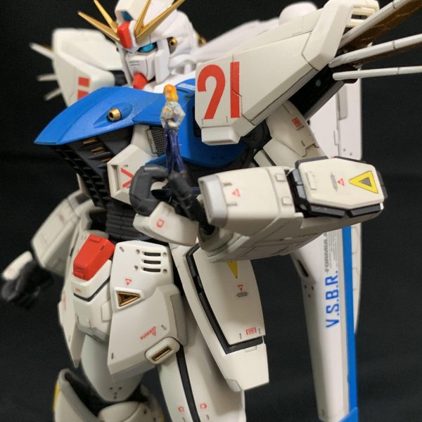 1/100 MG ガンダムF91 ver2.0｜1484@orangeさんのガンプラ作品｜GUNSTA 