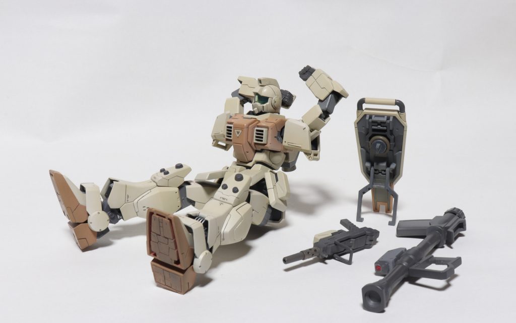 可動は優秀です。うわ、足裏やってねえ