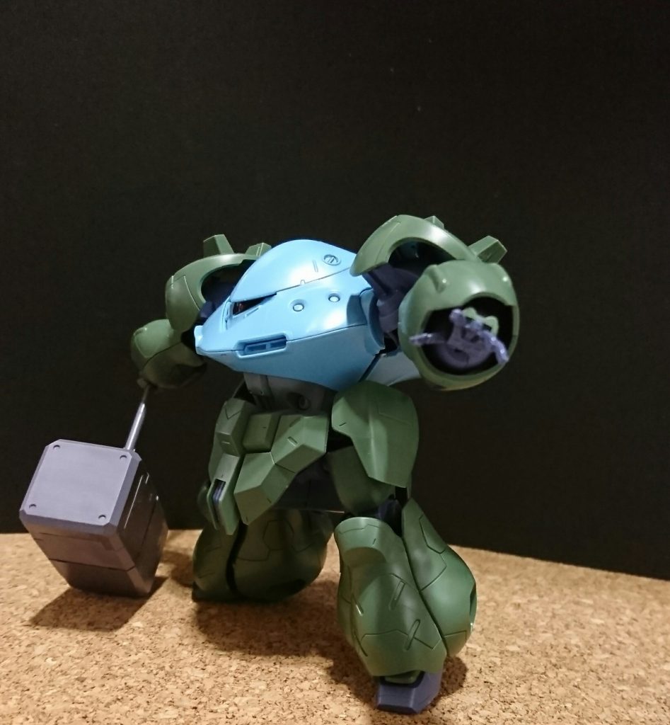 塗装前、それぞれ別パーツなのが
ハッキリわかります