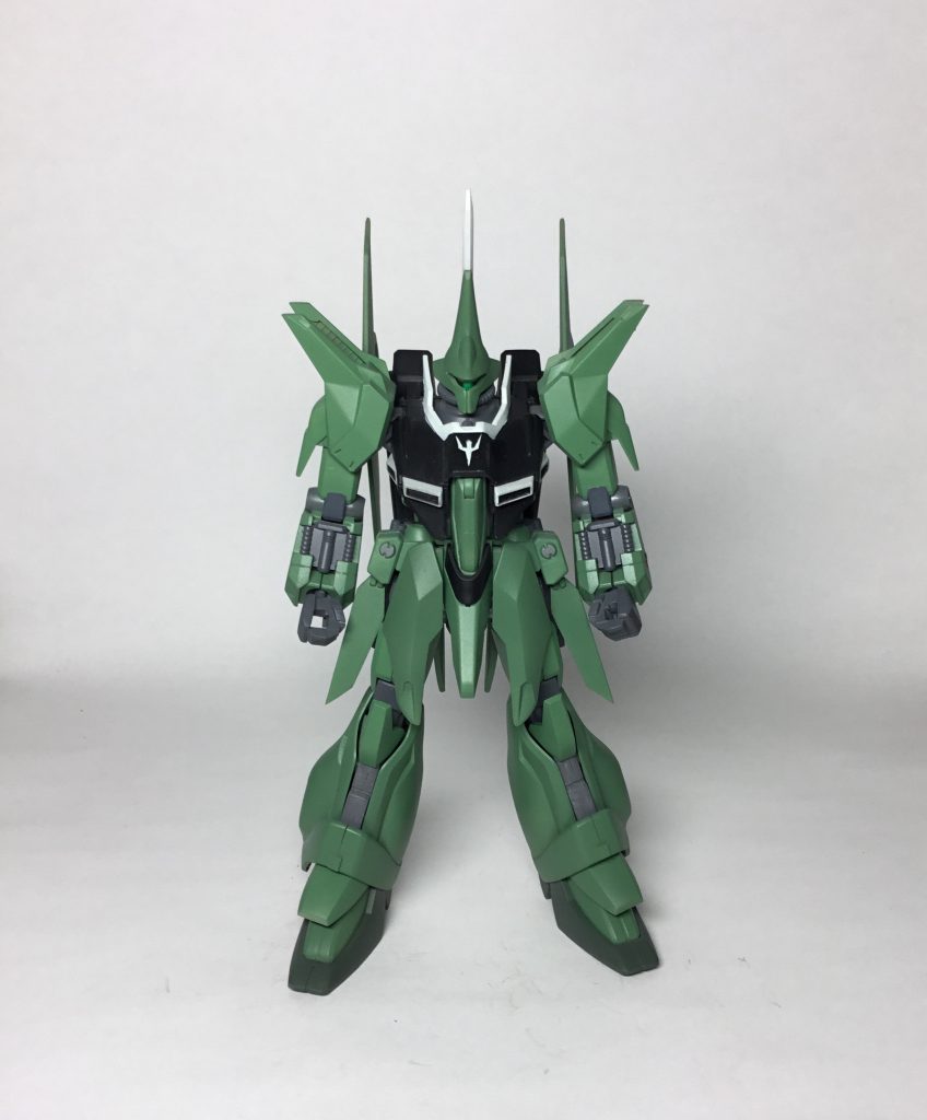 前から
デザインもプロポーションも良くて初期HGとは思えないかっこよさです!
さすがΖをパクっただけある(←)