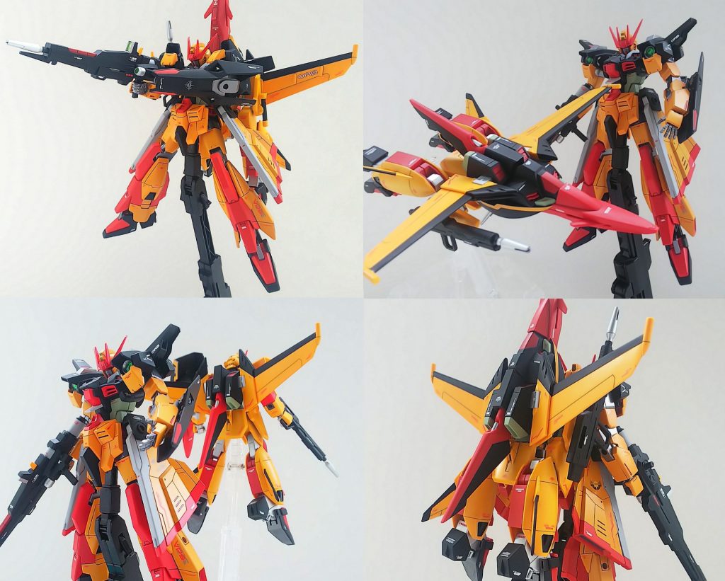 機体名
アメイジング ストライクフリーダム
虎雨(トラサメ)
■使用キット
HGBF アメスト
HGBF ライトニングガンダム
HG   ムラサメ バルトフェルド機
■説明
SEED運命のその後の世界でオーブ護衛軍の総司令についたバルトフェルド専用機。
バックパックにムラサメ改を搭載しており補助AIを駆使して二機のコンビネーション戦闘を行う。
■コメント
黄色枠は当初暁を予定してたのですが、SEED運命を見て暁発進後に横を飛んでたムラサメに目が止まりこっちにしようと急遽変更しました(笑)
セラヴィーのバックパックが2機目になるをいつかやってみたかったので思いきって採用しました(*´ー`*)
ムラサメはネオジム磁石を盾裏に仕込み接続してます!
🐅🐅🐅🐅🐅🐅🐅🐅🐅🐅🐅🐅🐅🐅🐅🐅
🐉🐉🐉🐉🐉🐉🐉🐉🐉🐉🐉🐉🐉🐉🐉🐉