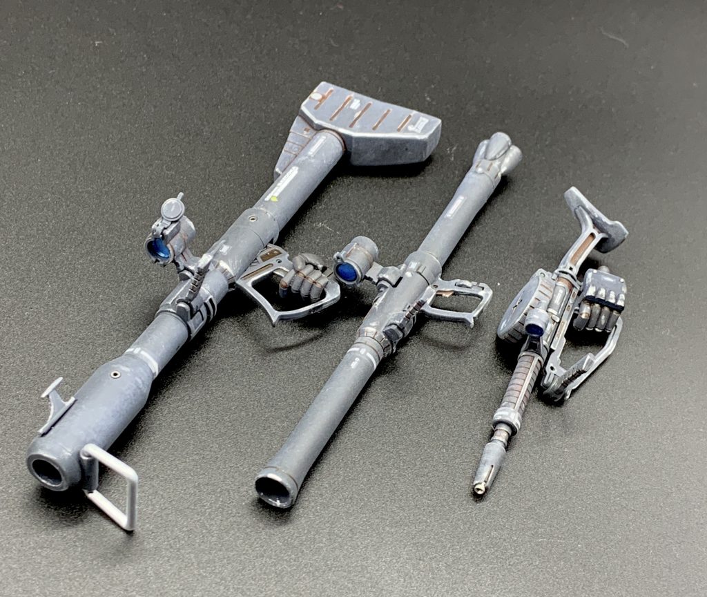 武器はこんな感じです。スコープは青にするのが好きです。