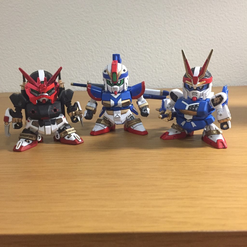 三烈神集合！今回は軽装状態を頑張って作る、が目標でした。自分の中では概ね満足してます。