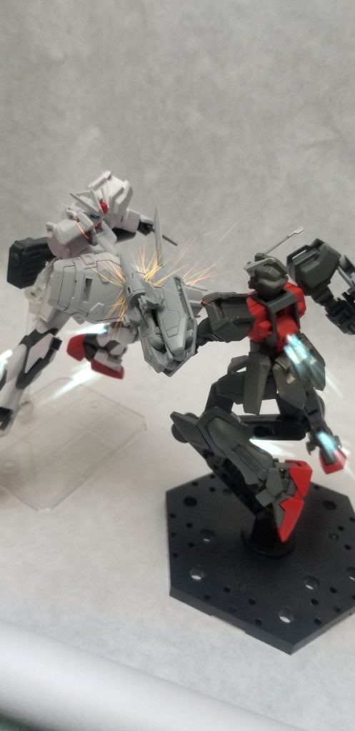 ストライク5号機との戦闘、PS装甲を持つ相手にこちらの装備では厳しい…が！？