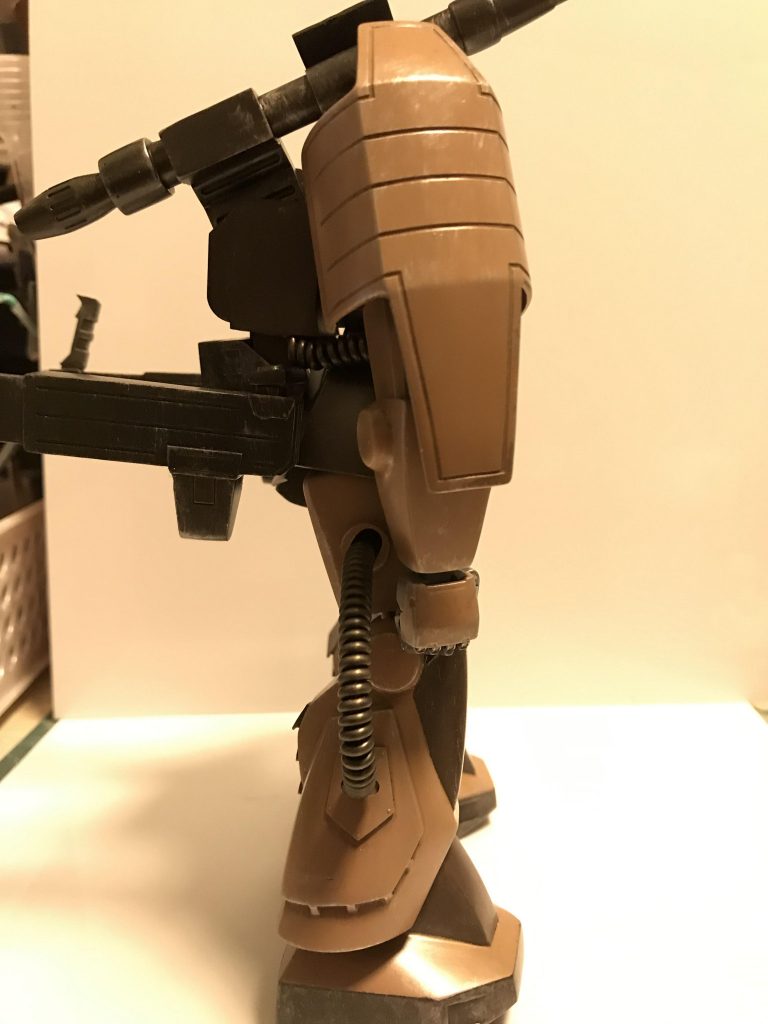 旧キット 1/100 ザクキャノン–4枚目/制作者：蒼き鷹