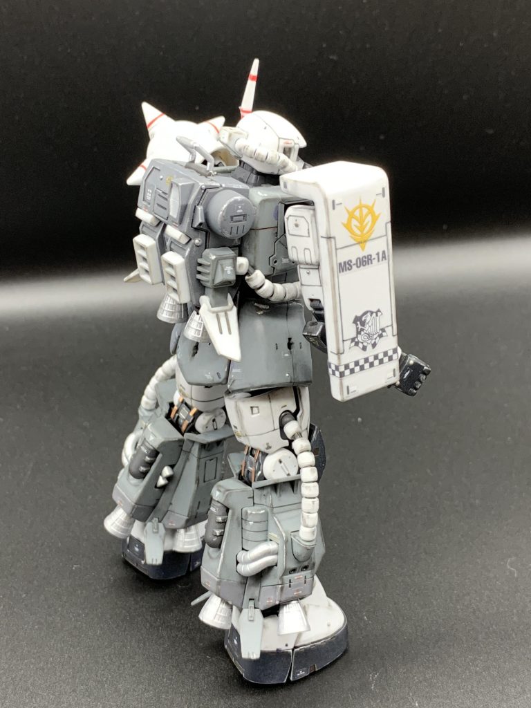 RG エリック・マンスフィールド専用ザクⅡ–4枚目/制作者：Woops