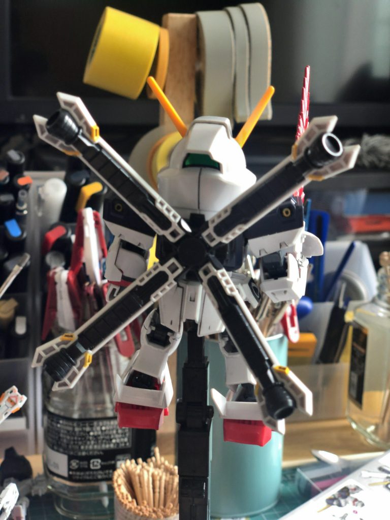 クロスシルエットでクロスボーン–2枚目/制作者:パチ組おじさん