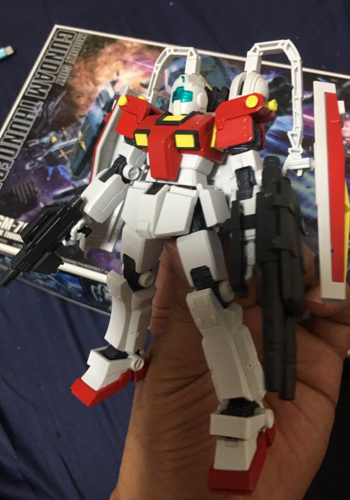 素組み。
こう見てみるとウエザリングは成功しているのでは？（自画自賛