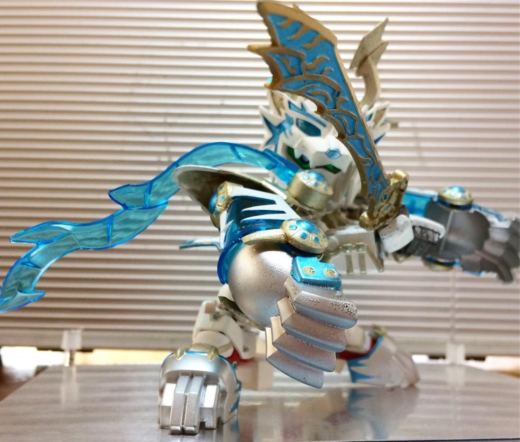 ギリギリ両手持ちできました