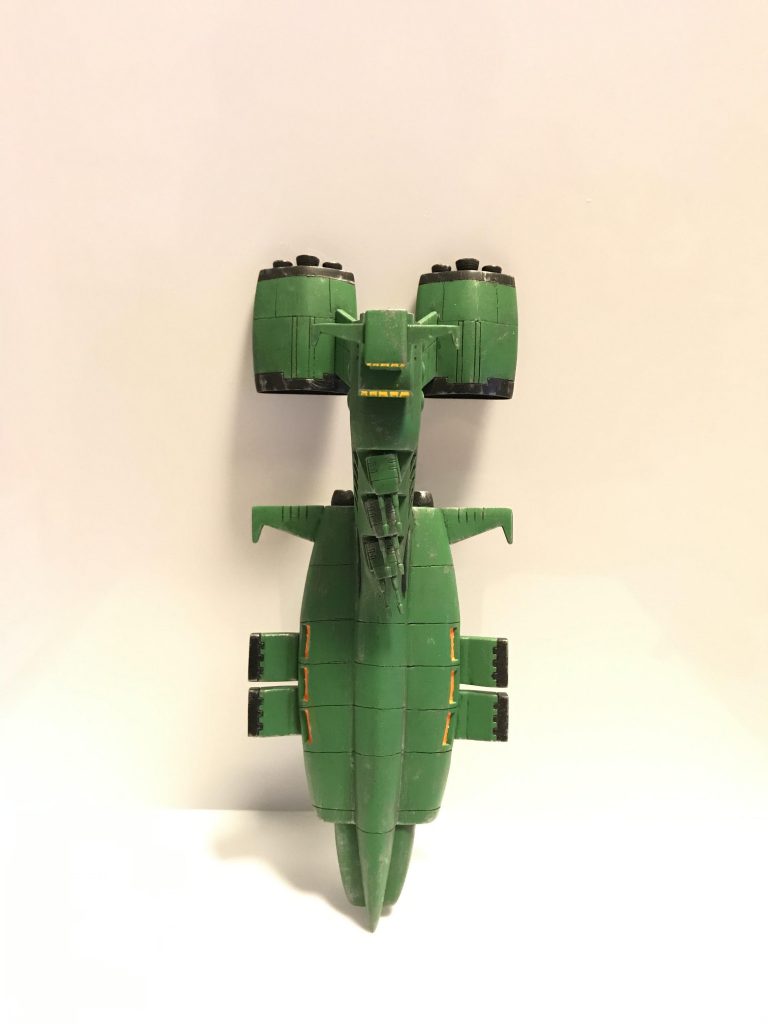 旧キット 1/1200 量産型ムサイ–6枚目/制作者：蒼き鷹