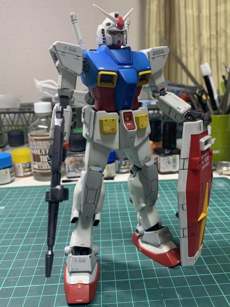 初代MGガンダム！リフォーム版–4枚目/制作者：@shinji