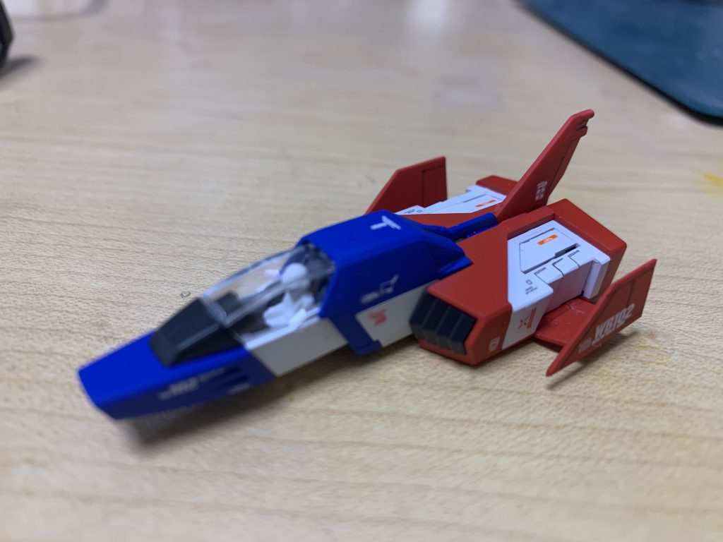 付属のコアファイターは可愛くてイイですよね！