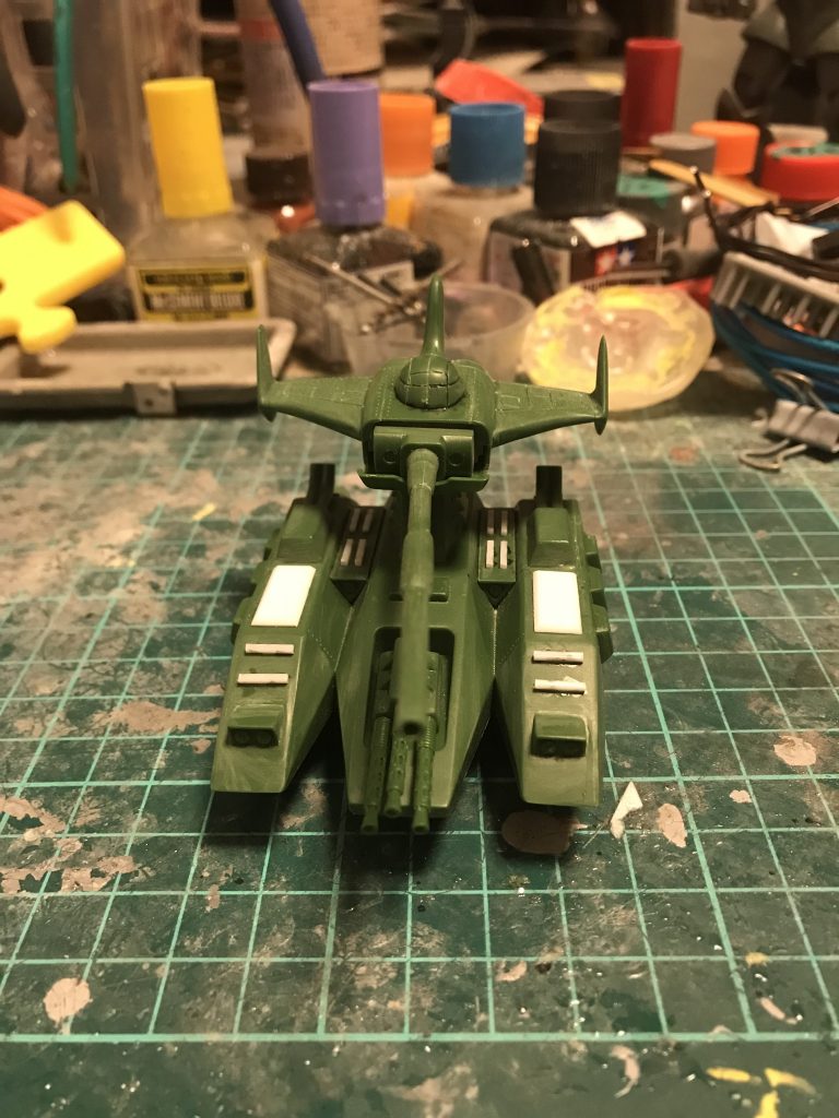 プラ板でディテールアップ