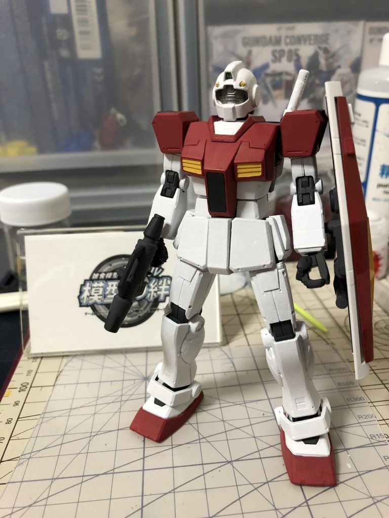 基本塗装完了。