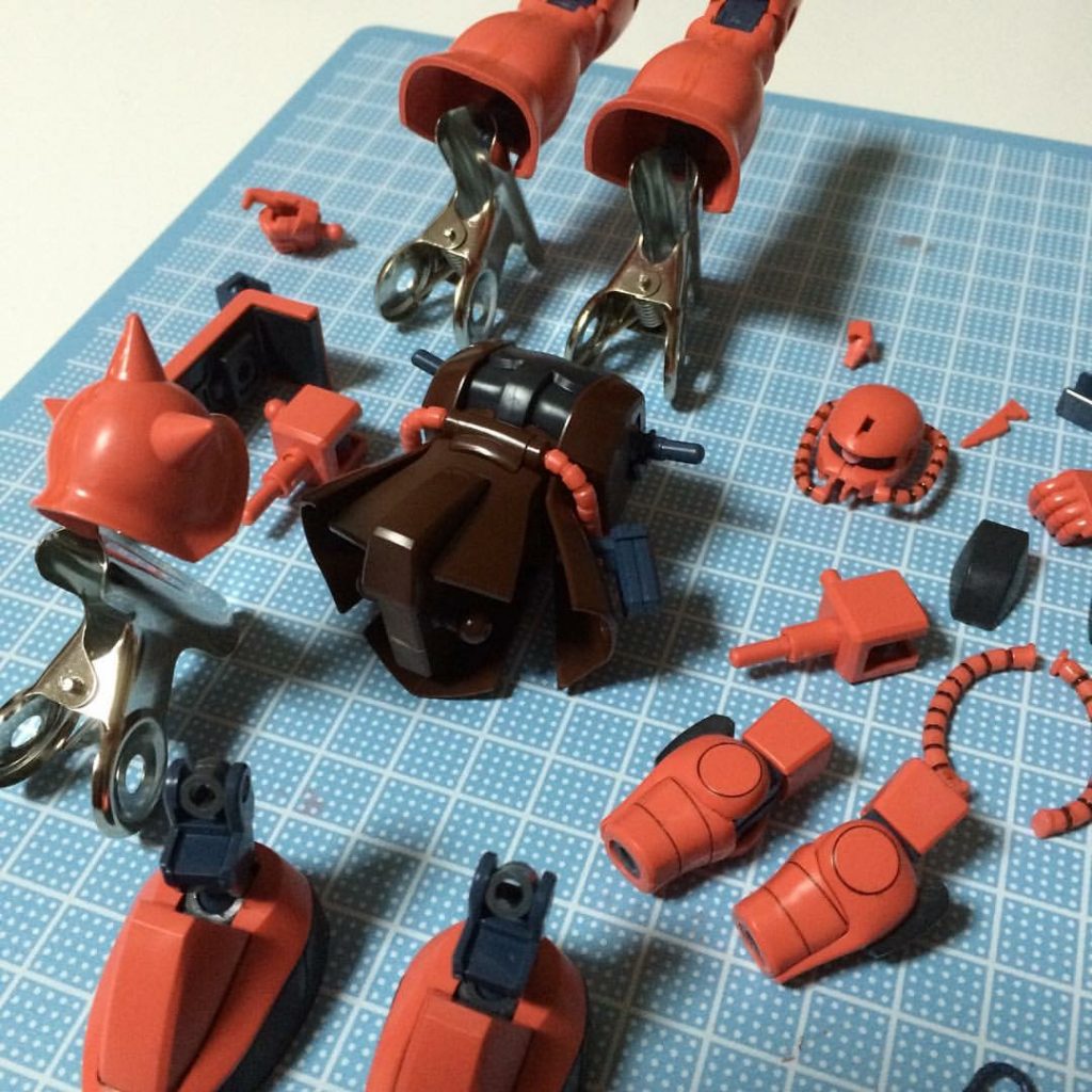 HGUC シャア専用 ザクⅡ–3枚目/制作者：ogagaga