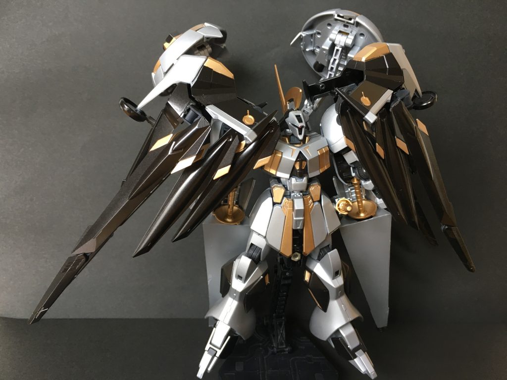 Iフィールドコートを展開させた状態
これによりすべてのIフィールド発生装置を連動させることで巨大なIフィールドを形成できる
以下、製作過程を