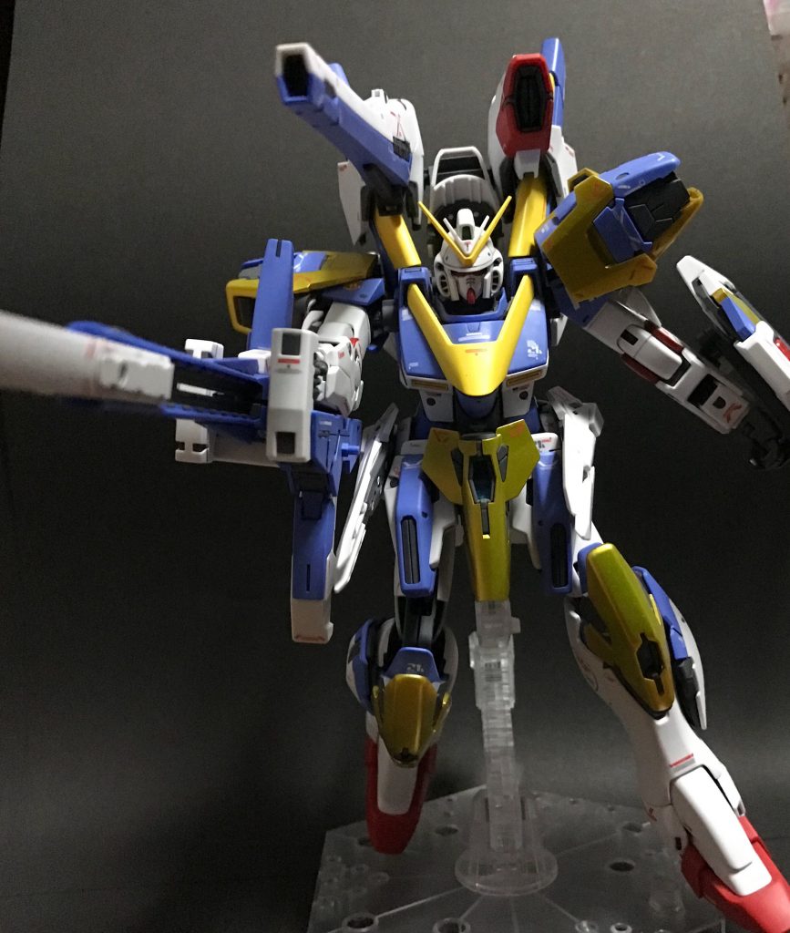 正面からフルバースト
銃口が若干ズレちゃってますが威圧感が凄い