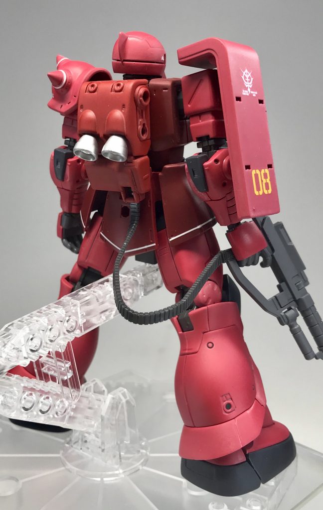 HG MS-05S シャア専用ザクⅠ 【original】–7枚目/制作者：モルガナ