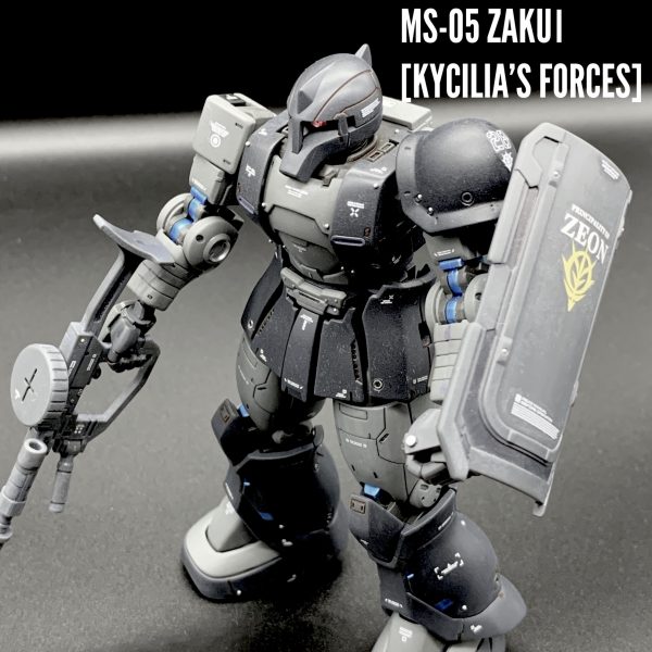 HG ORIGIN キシリア部隊機ザクⅠ