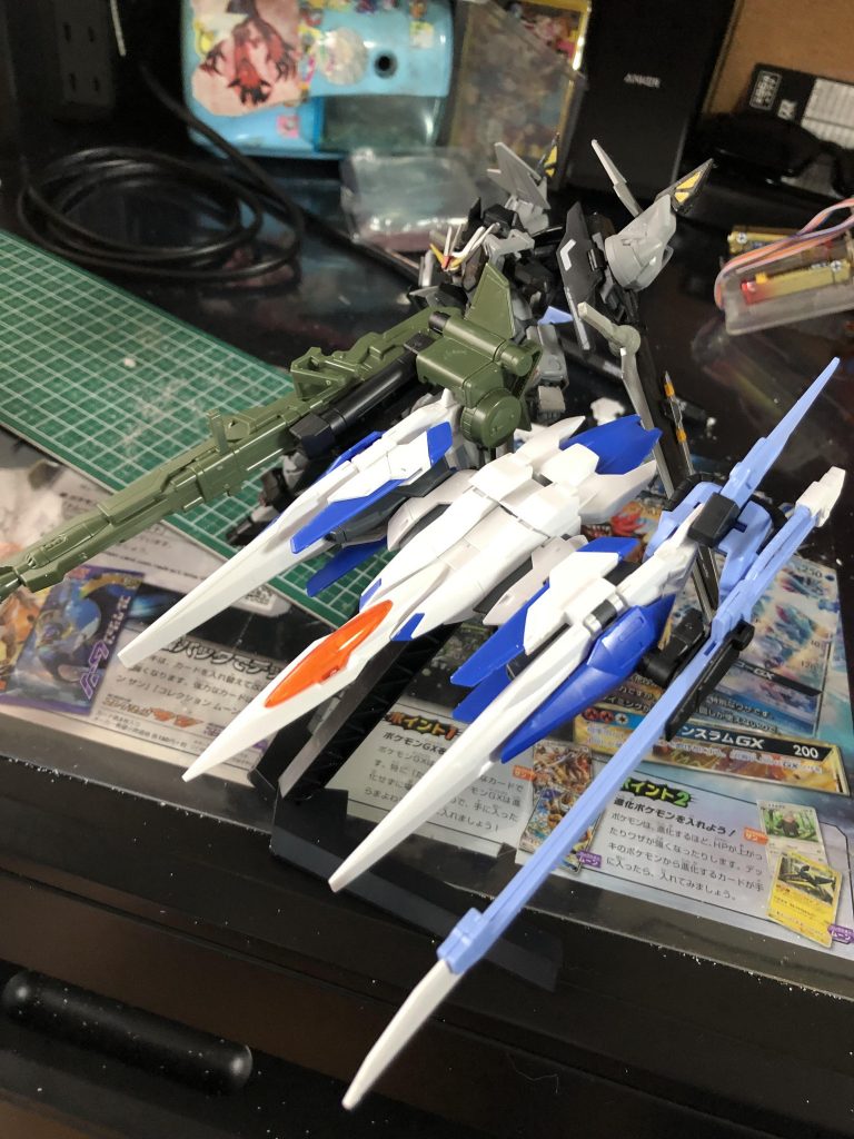 塗装前です。

突貫工事で作った割には結構形になったなぁと。