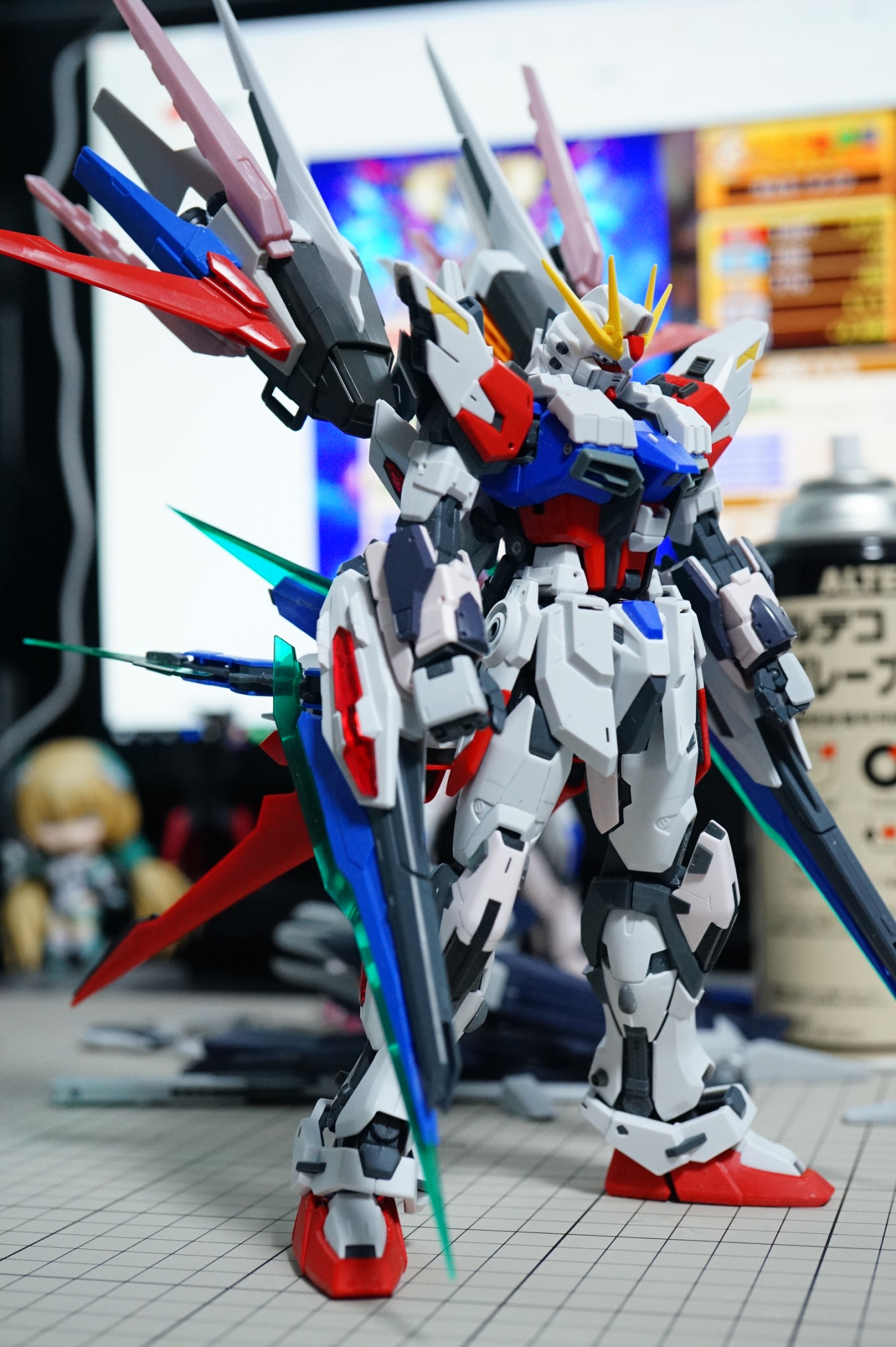 ガンプラ HG ユニバースブースター プラフスキーパワーゲート ビーム