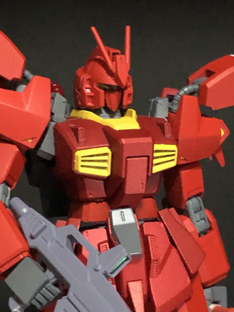 Mk-Ⅱの頭に百式の顔とレッドウォーリアのツノでそれっぽく