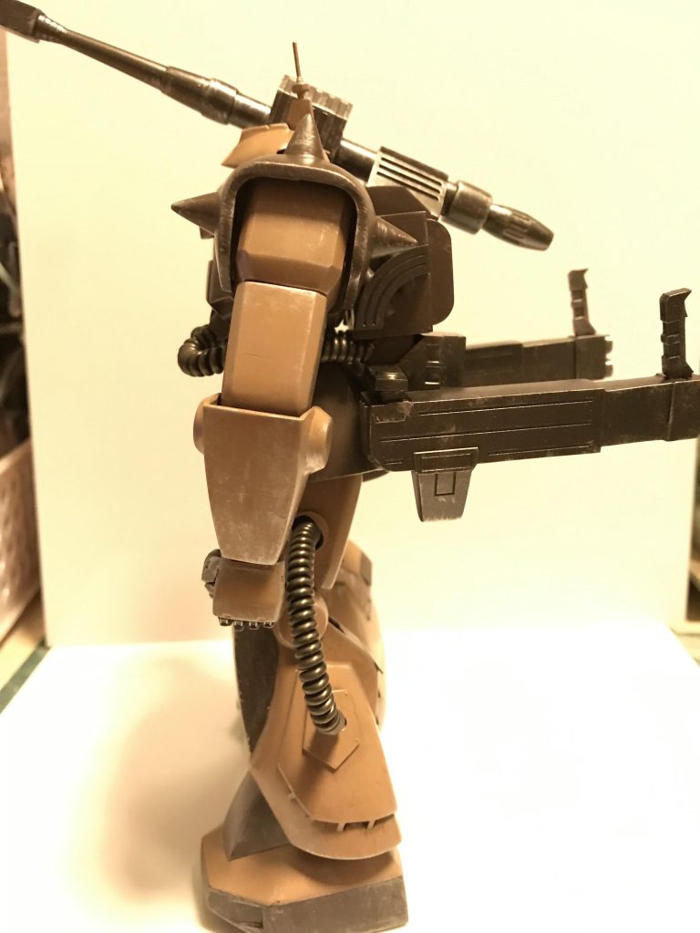 旧キット 1/100 ザクキャノン–8枚目/制作者：蒼き鷹