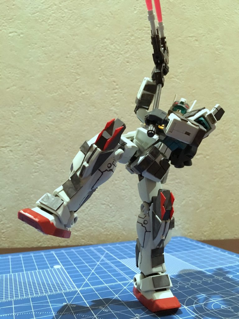 ジェガンタイプへの機種転換が進み旧式化しつつあったジムⅢであったが、この改修により限定的ではあるが、ジェスタタイプにも引けを取らない程の能力を獲得した