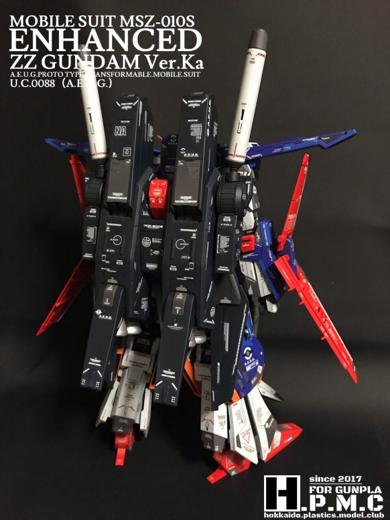 強化型ZZガンダムverka–5枚目/制作者：BUCHI