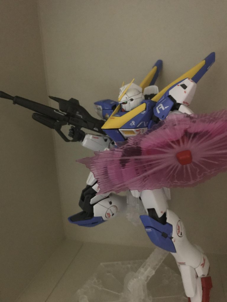 一応追加装備無しのV2ガンダムにも戻せますが、
色々ハゲそうであまり付けたり外したりはしたくない…