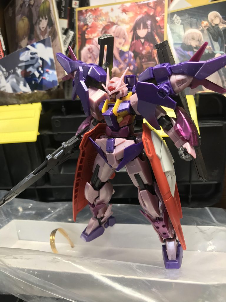 パチ組を終えてとりあえず決めてたバインダーを取り付けた段階