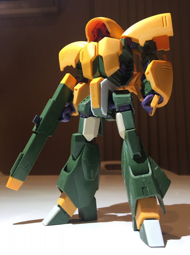 ただ、自分はMS時の見た目重視なので、変形無視で、各部ボリュームアップw