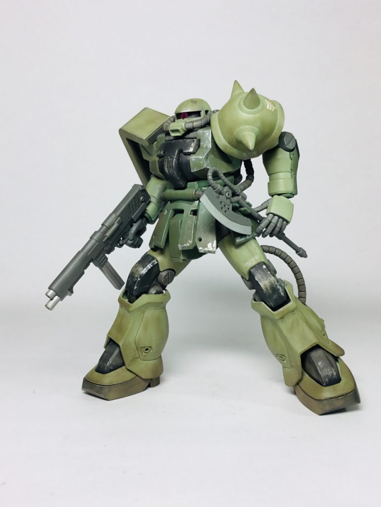 HG ザクⅡ F-2型 (完成)–9枚目/制作者：Riku