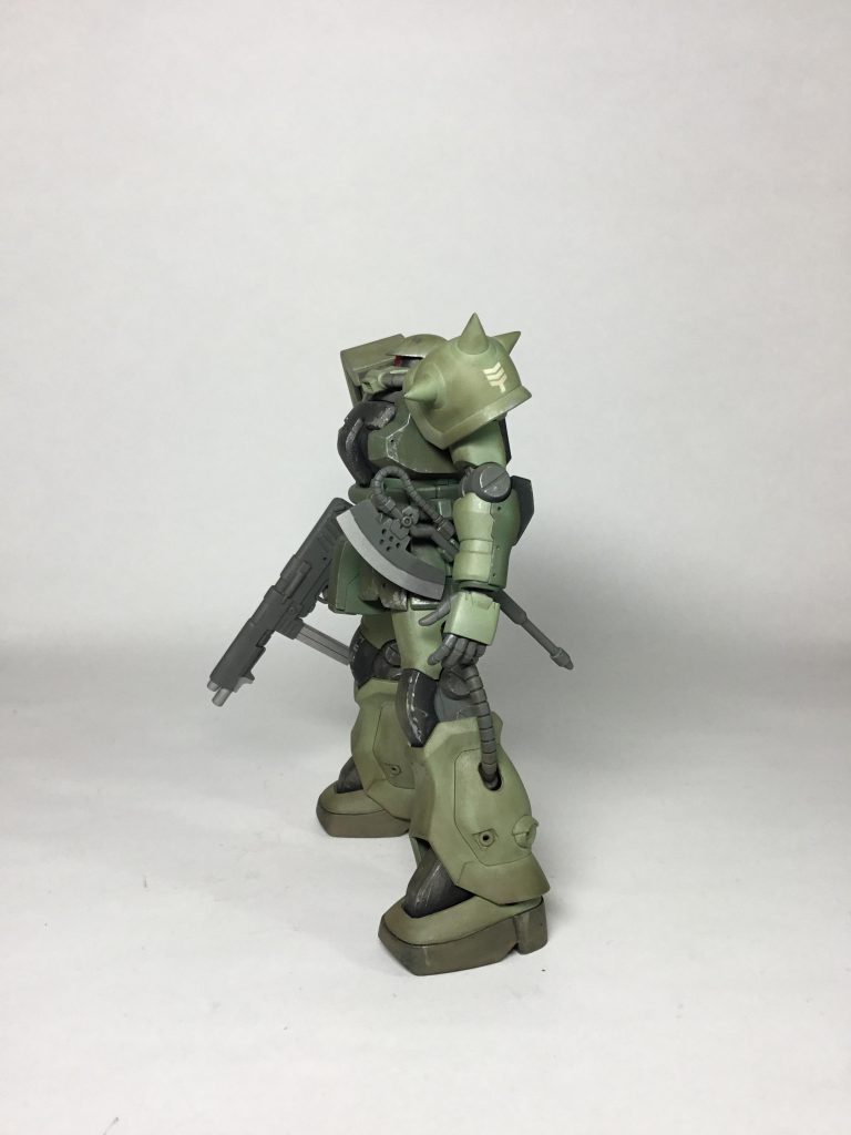 HG ザクⅡ F-2型 (完成)–4枚目/制作者：Riku