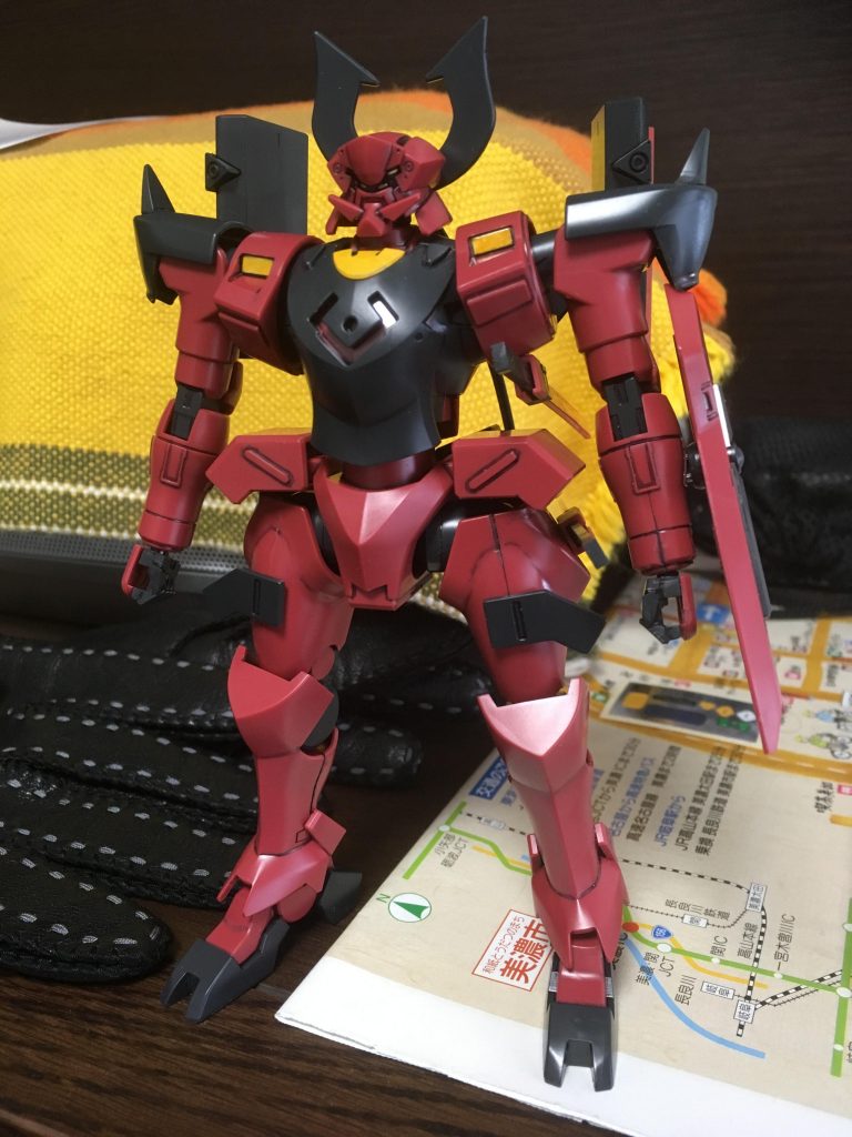 通常の状態
シール不使用です。シール部分は全てマーカーで塗装しました。