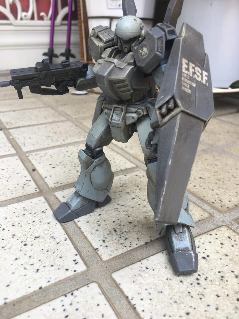 ジェガンD型・ホワイトディンゴ隊仕様–2枚目/制作者：@Z5tVpD80wQz3irs