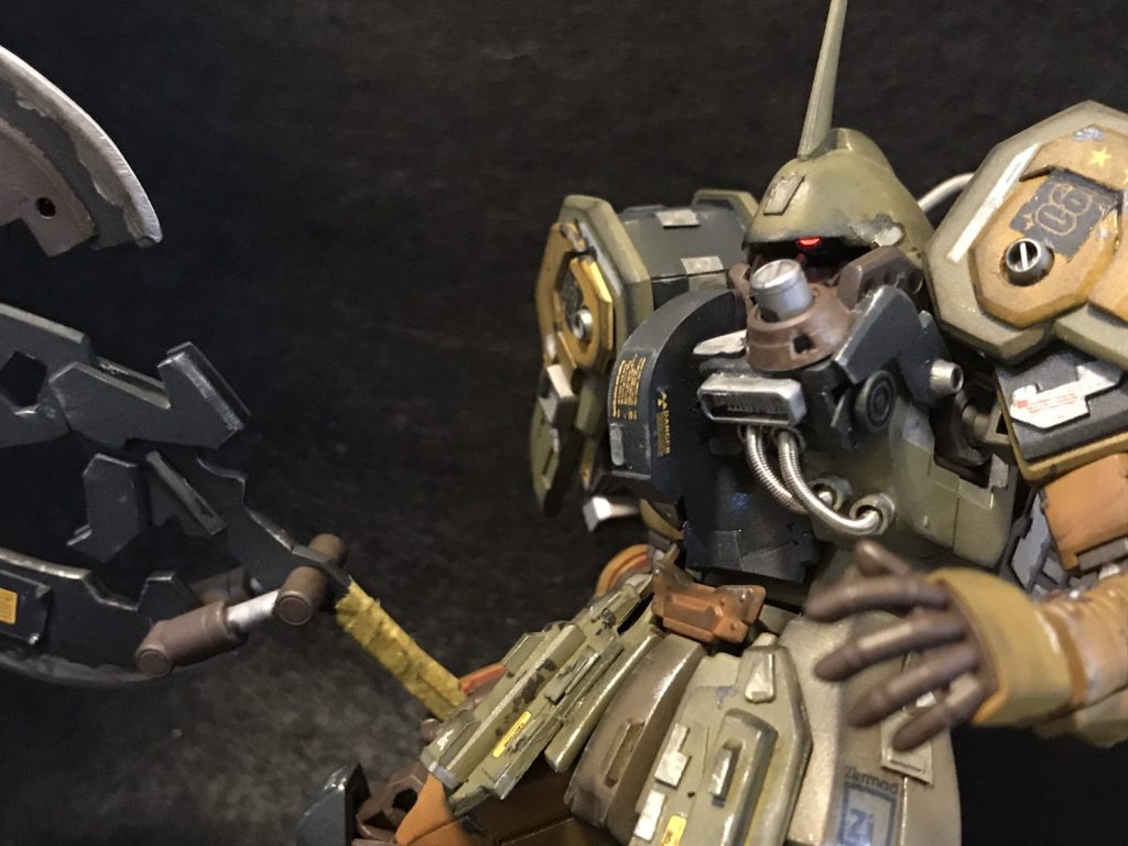 HG  オリジン版  ザクⅠ–3枚目/制作者：弖虎℃