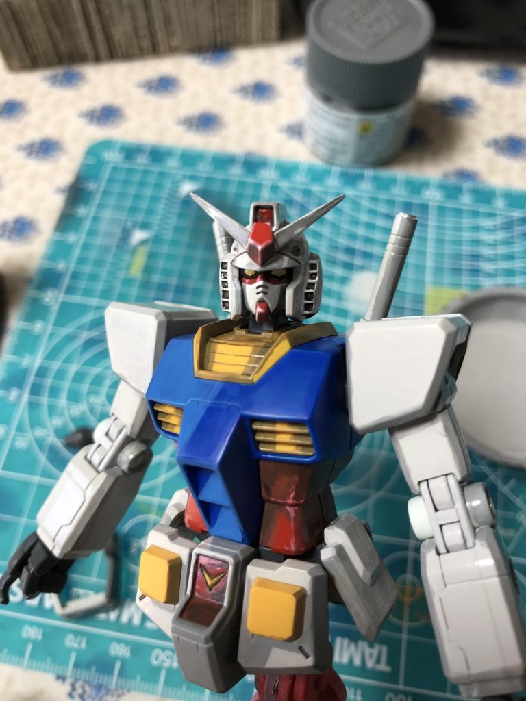 塗装途中、ここらへんでやめておけば。。。