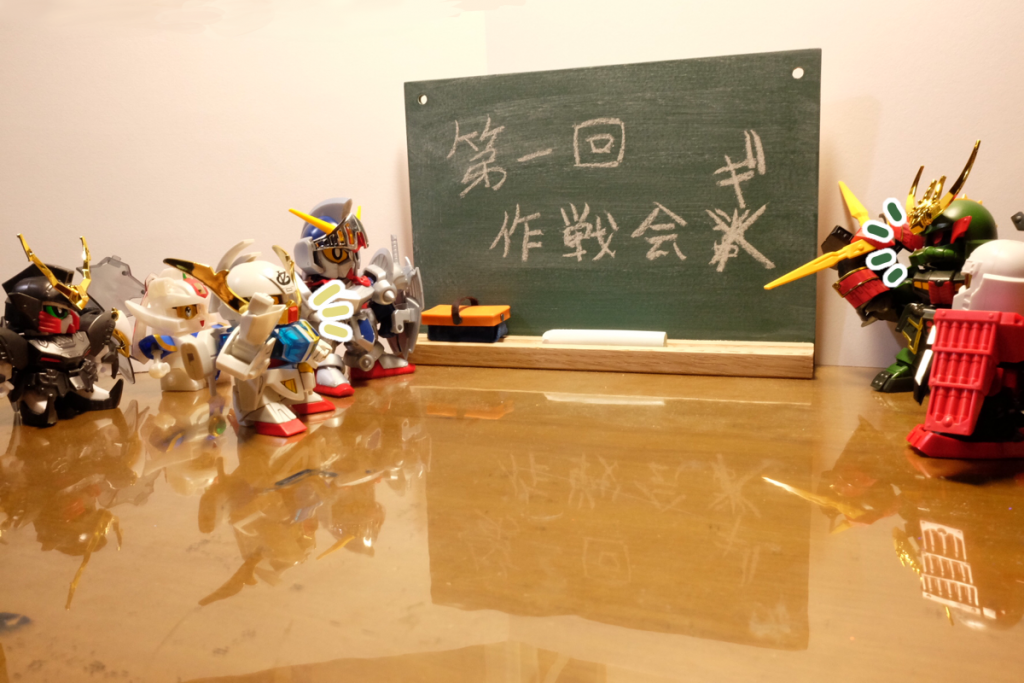 武者∀:先生、質問です
殺駆:なんだ?
武者∀:なんで烈火さんの兜を取ってるんですか?