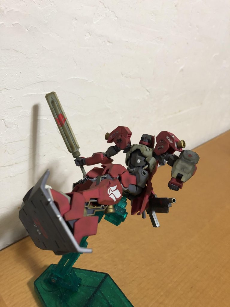 こんな角度も。